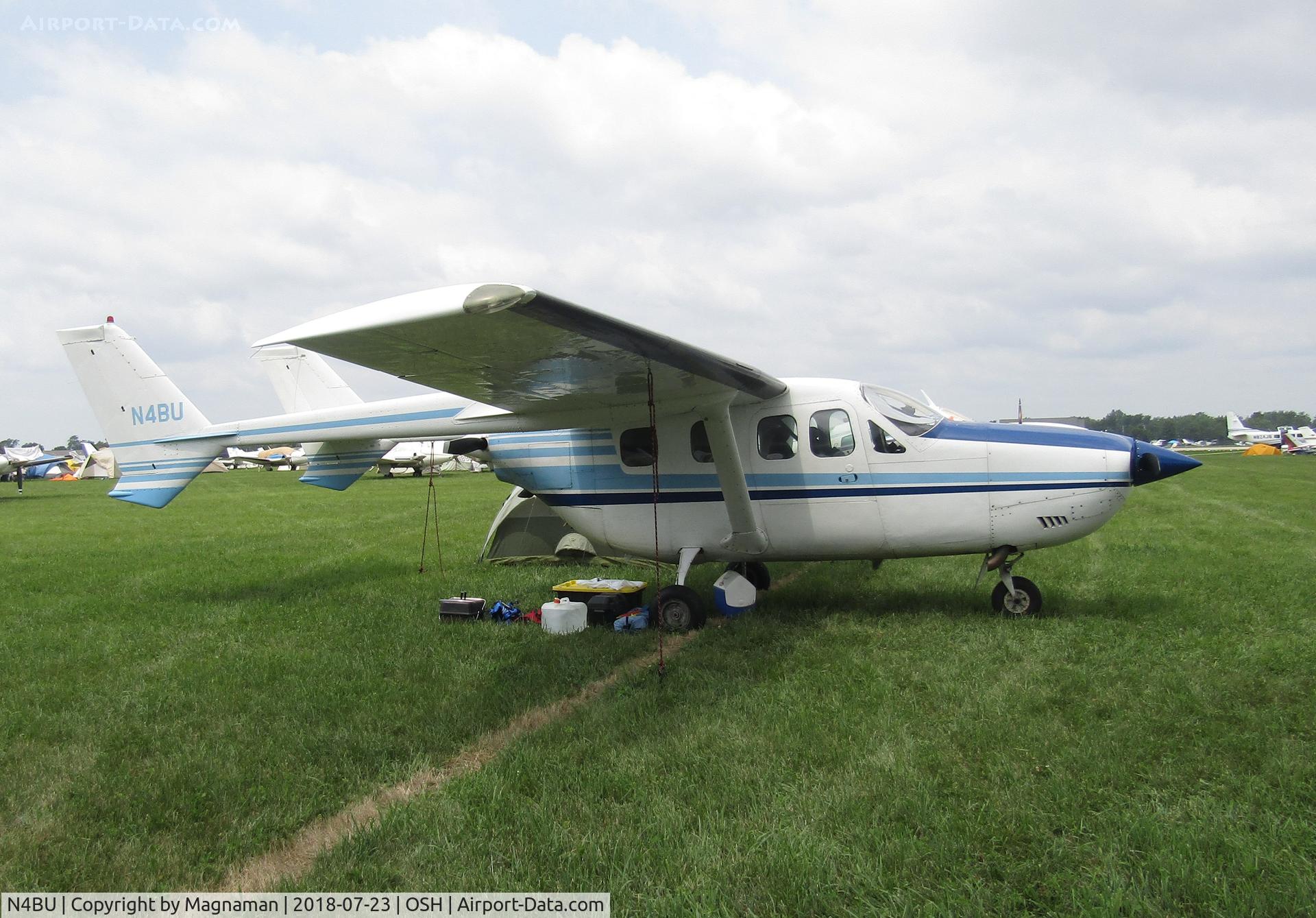 N4BU, Cessna P337H C/N P3370304, nice cessna at EAA