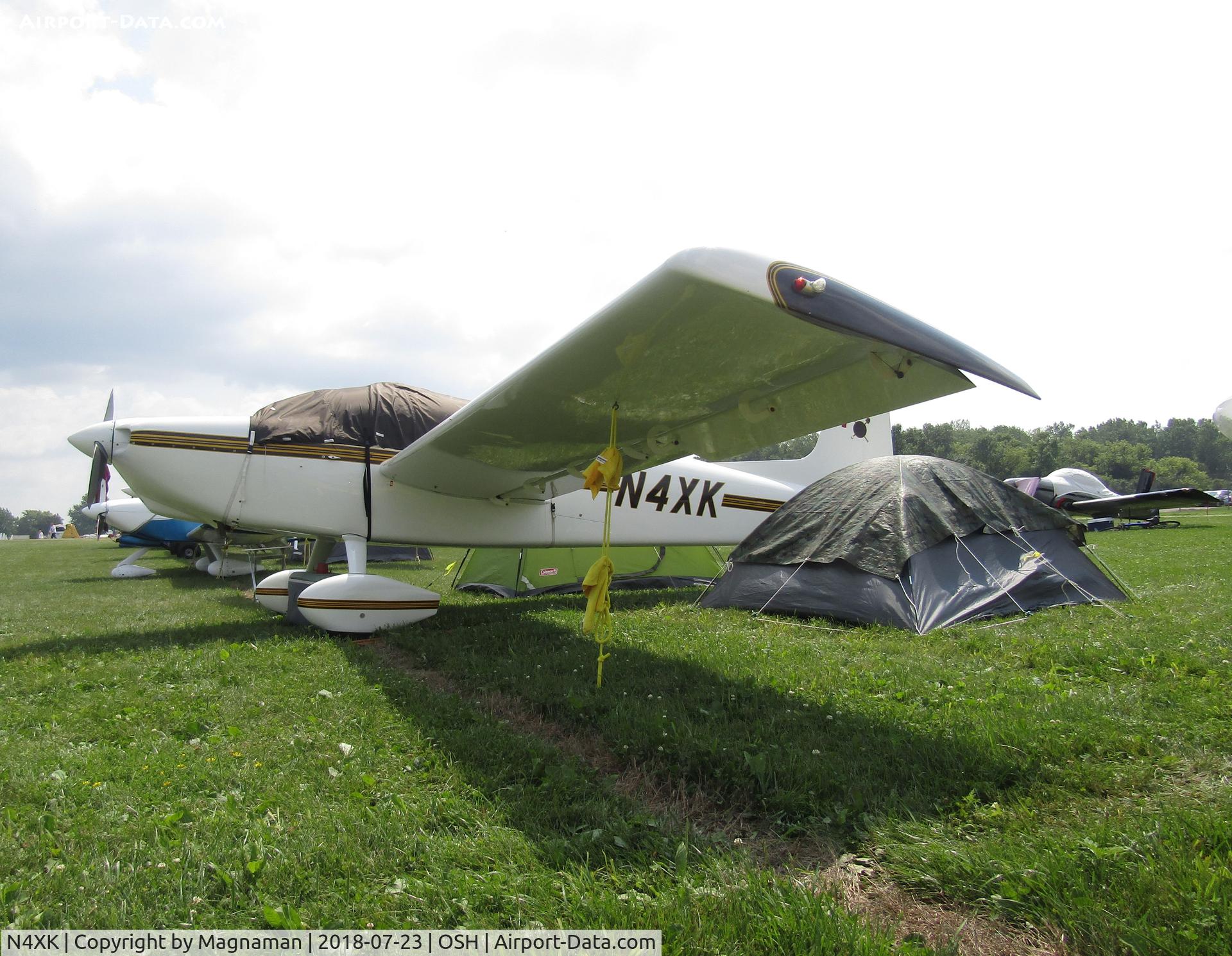 N4XK, 1989 Keller Frederick H FK 1 STOL C/N 001, at EAA 18