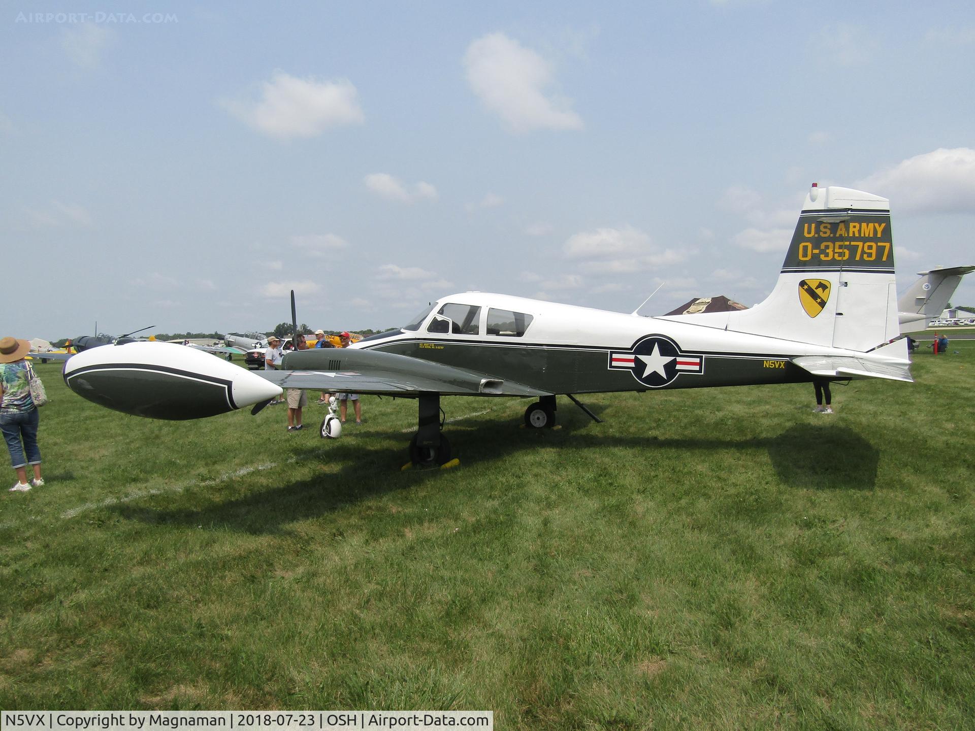 N5VX, 1967 Cessna O-2A Super Skymaster C/N 337M-0040, at EAA 18