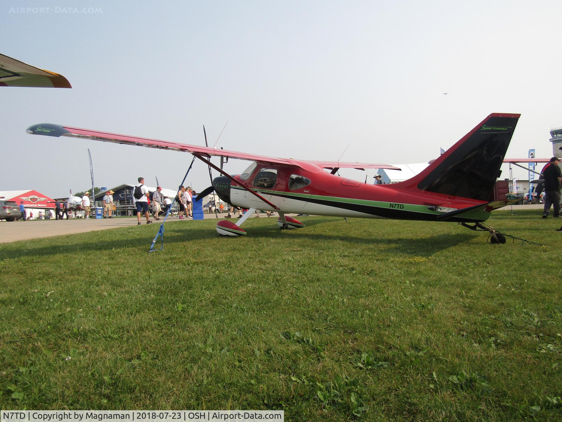 N7TD, 2014 Glasair GS-2 Sportsman C/N 7371, at EAA 18