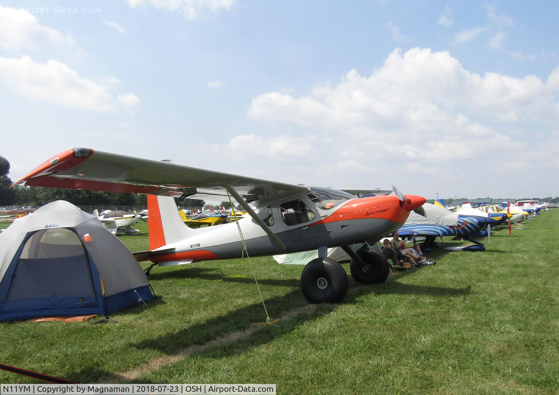 N11YM, 2012 Glasair GS-2 Sportsman C/N 7112, at EAA 18