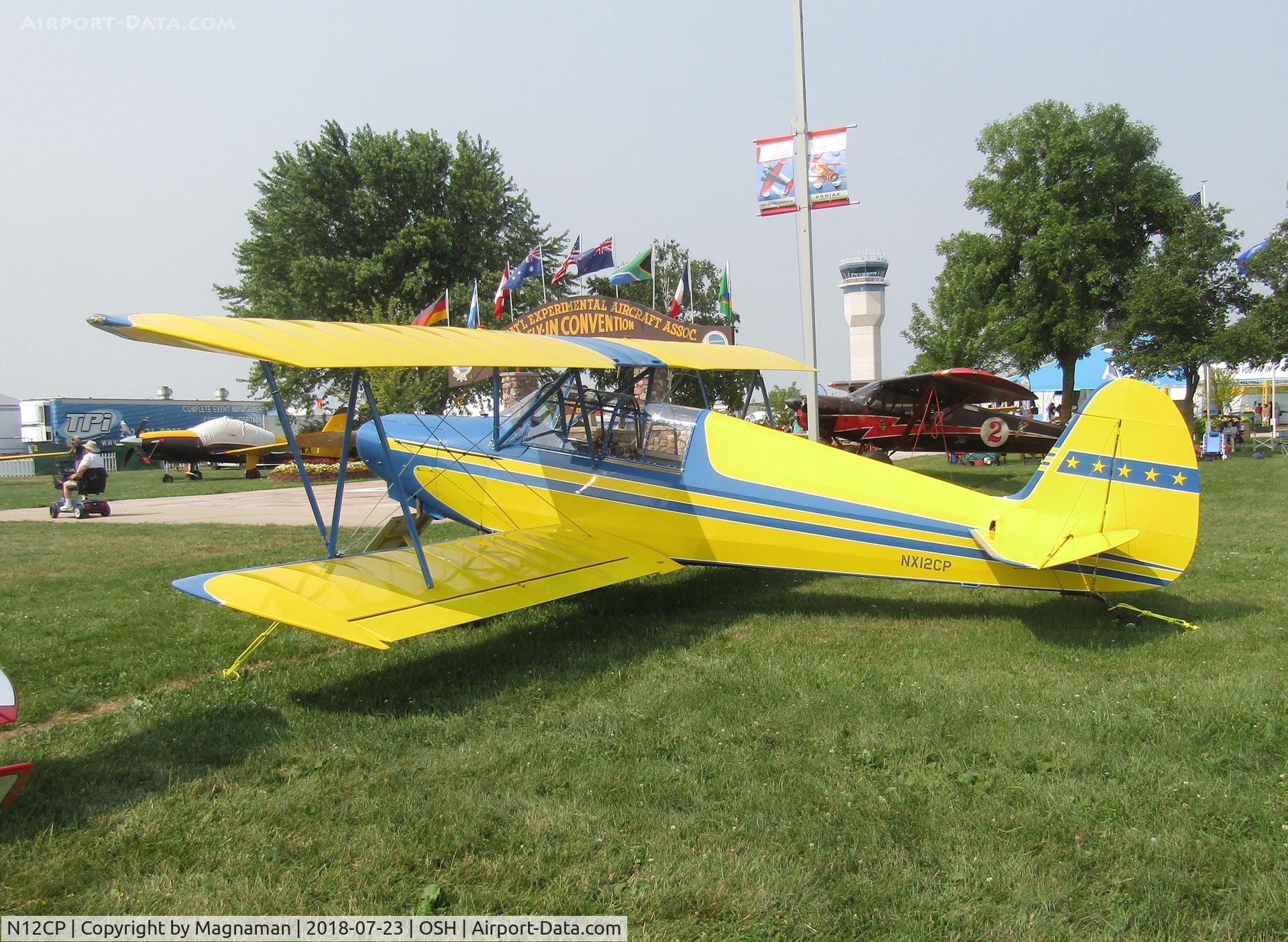 N12CP, 1970 Powell P-70 Acey Deucy C/N 1, at EAA 18