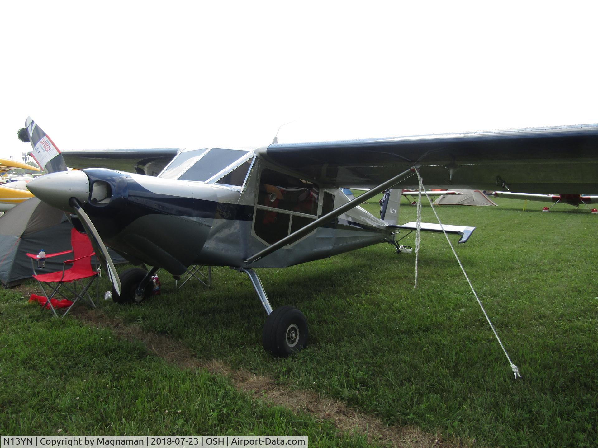 N13YN, Robert Karow Rebel C/N 001, at EAA 18
