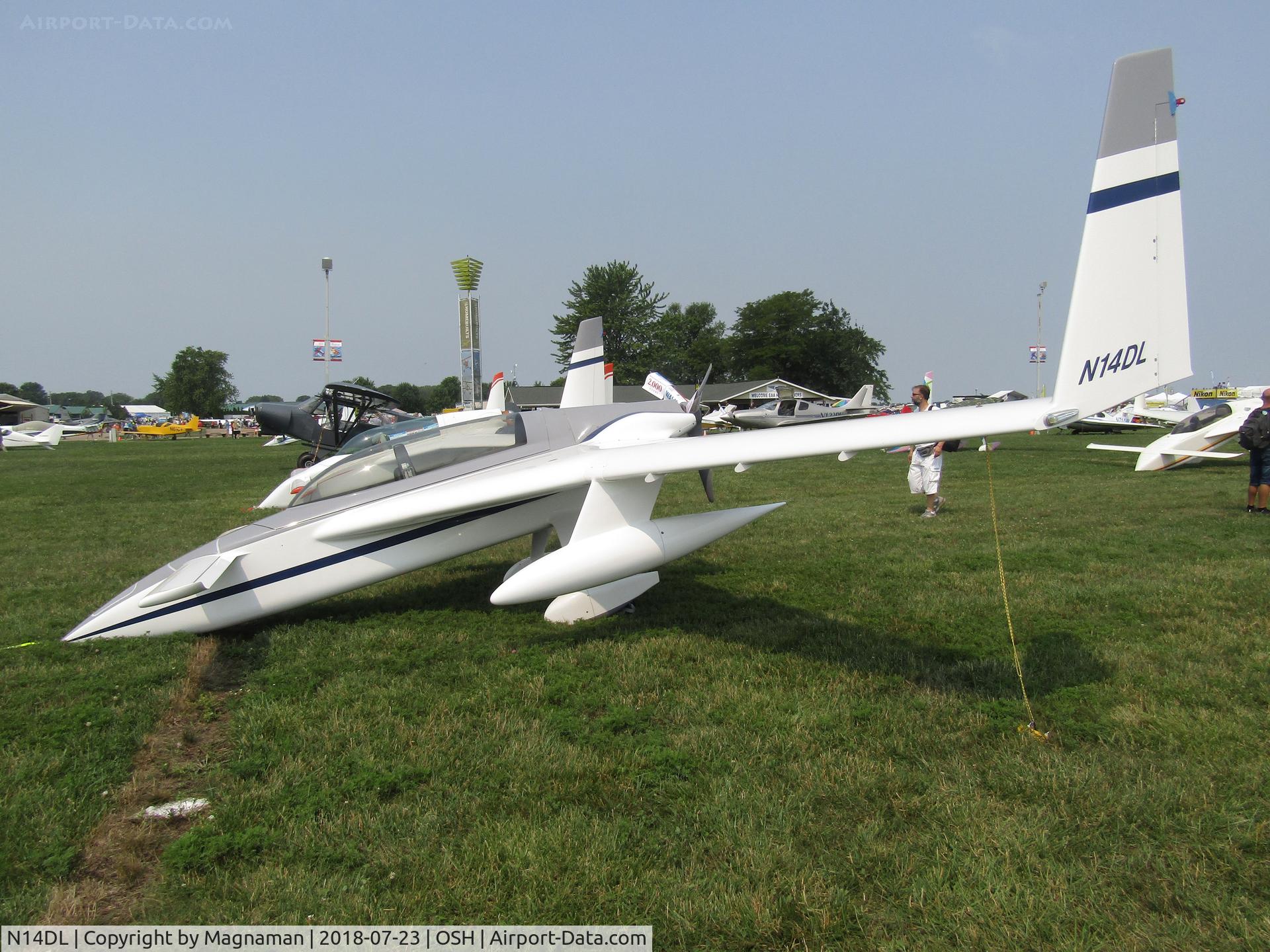 N14DL, 1993 Rutan Long-EZ C/N 1840L, at EAA 18