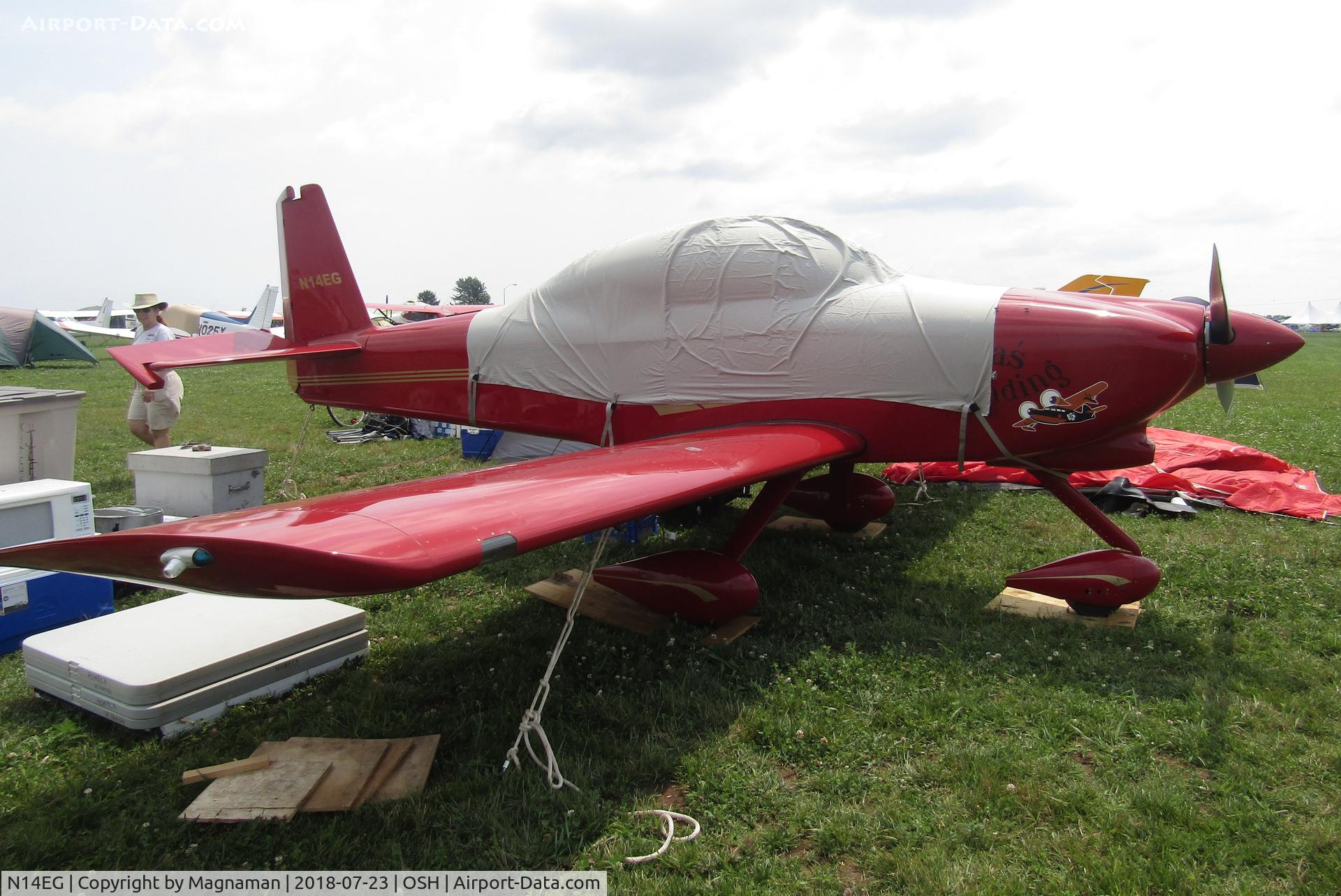 N14EG, 2003 Vans RV-8A C/N 81214, at EAA 18