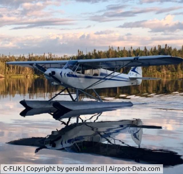 C-FIJK, 1955 Piper PA-18-150 Super Cub Super Cub C/N 18-4644/2, My beautiful 1955 PA-18 150-160 hp  on edo 2000 floats