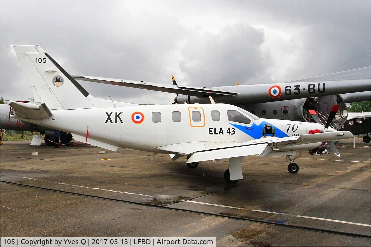 105, Socata TBM-700A C/N 105, Socata TBM-700A, Static display, Bordeaux-Mérignac Air Base 106 (LFBD-BOD) Open day 2017