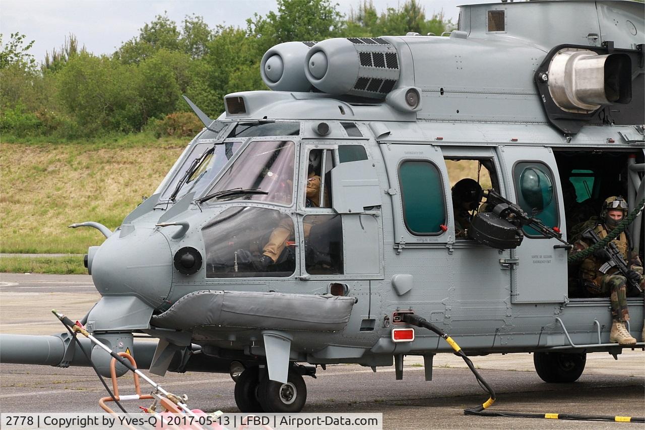 2778, 2012 Eurocopter EC-725R2 Caracal C/N 2778, Eurocopter EC-725R2 Caracal, Flight-line, Bordeaux-Mérignac Air Base 106 (LFBD-BOD) Open day 2017