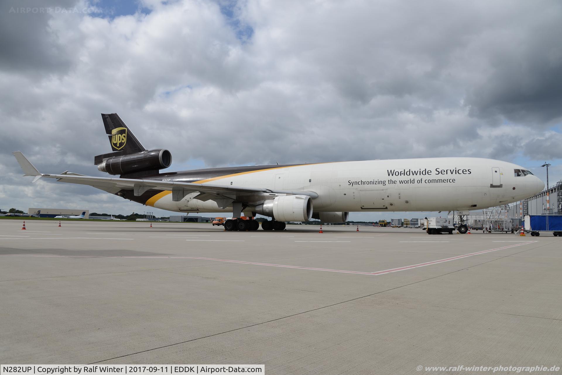 N282UP, 1991 McDonnell Douglas MD-11F C/N 48452, McDonnell Douglad MD-11F - 5X UPS United Parcel Service - 48452 - M282UP - 11.09.2017 - CGN