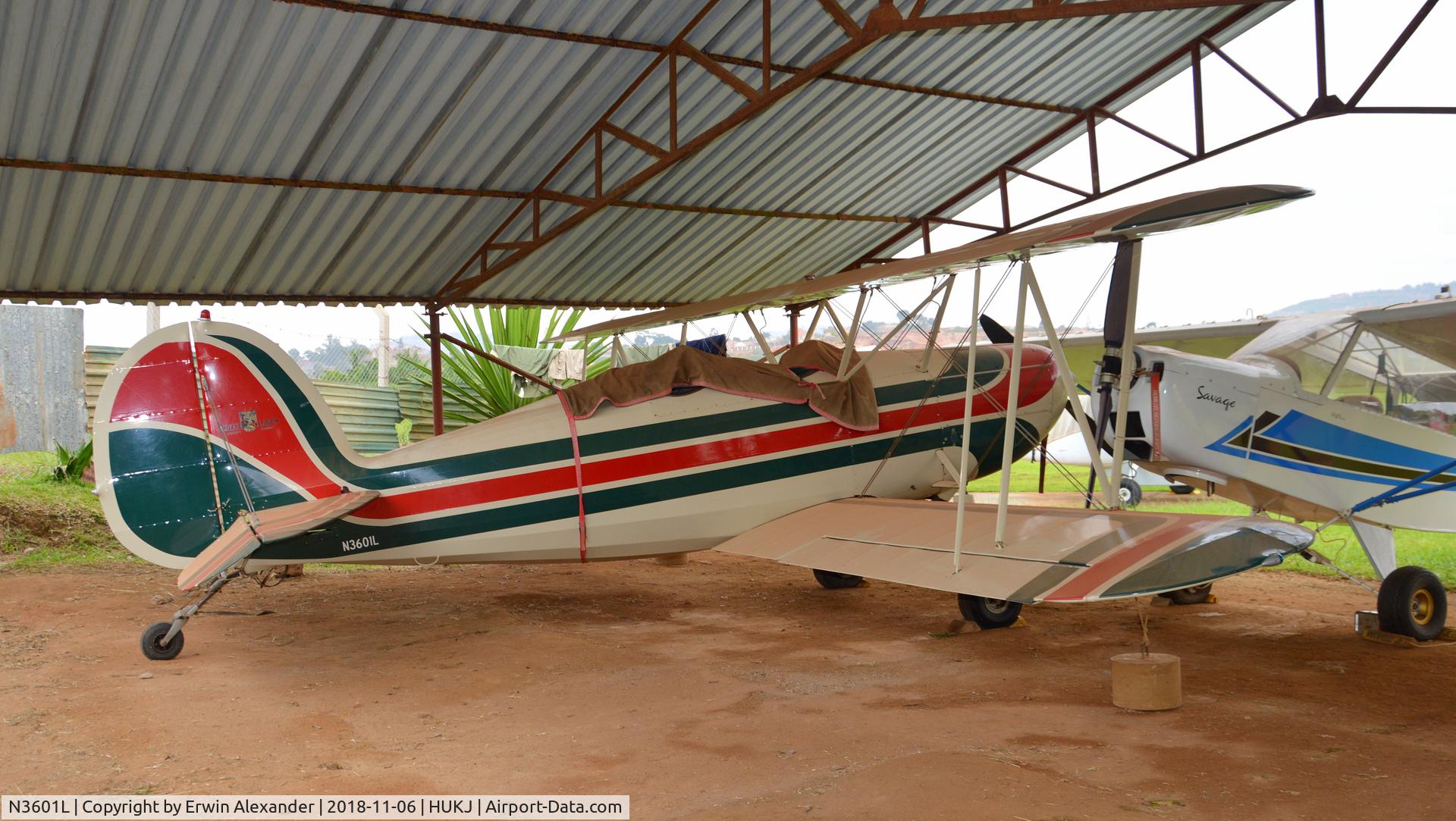 N3601L, 1978 Great Lakes 2T-1A-2 Sport Trainer C/N 0811, Great Lakes 2T-1A-2 Sport Trainer, registration N3601L at Kajjansi Airfield, Uganda