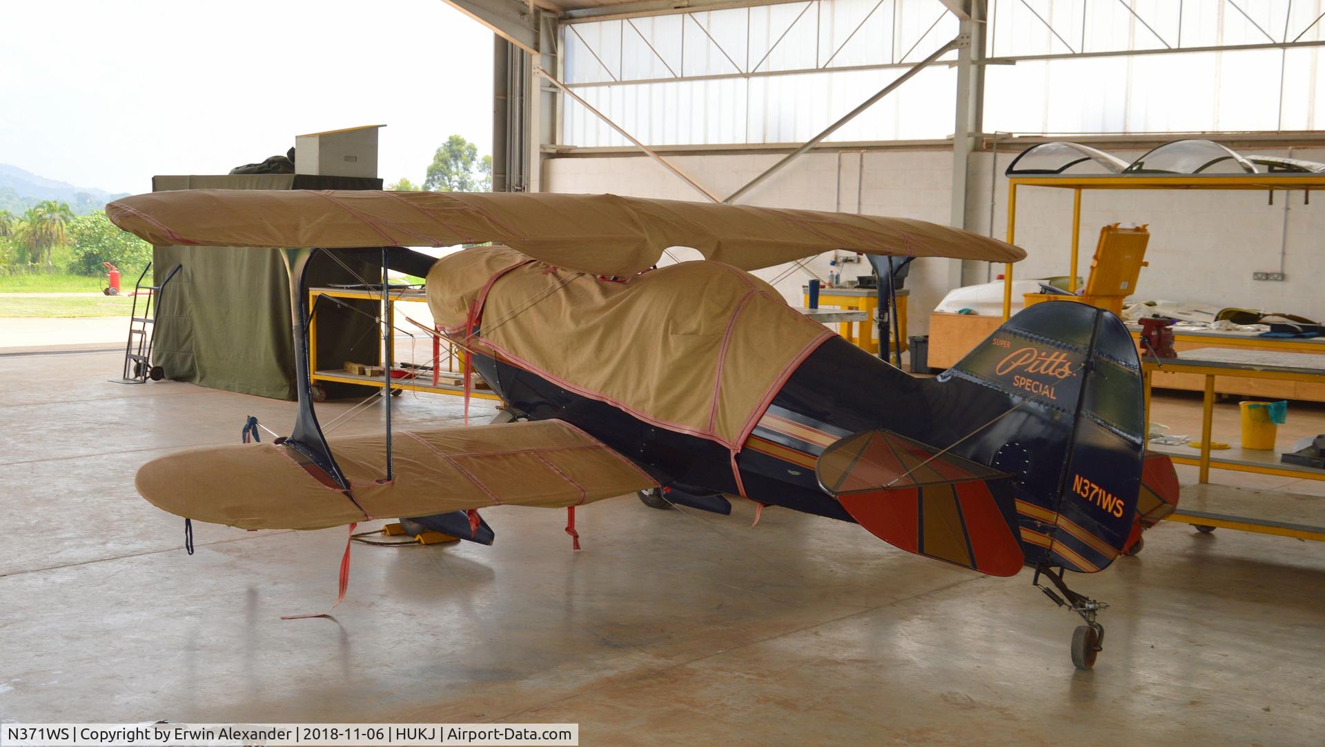 N371WS, 1974 Aerotek Pitts S-1S Special C/N 1-0015, Aerotek Pitts S-1S Special c/n 1-0015 registration N371WS @ Kajjansi Airfield, Uganda