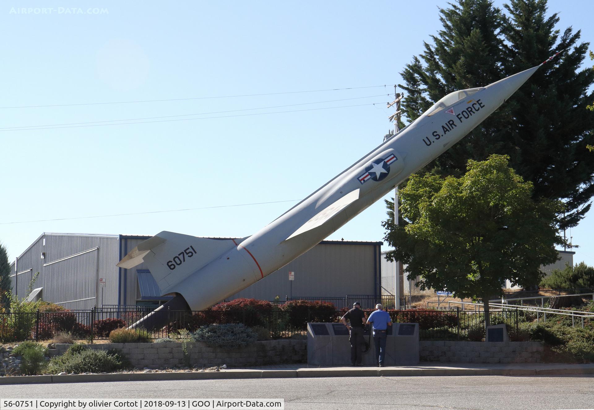 56-0751, 1956 Lockheed F-104A Starfighter C/N 183-1039, Chuck Yeager tribute