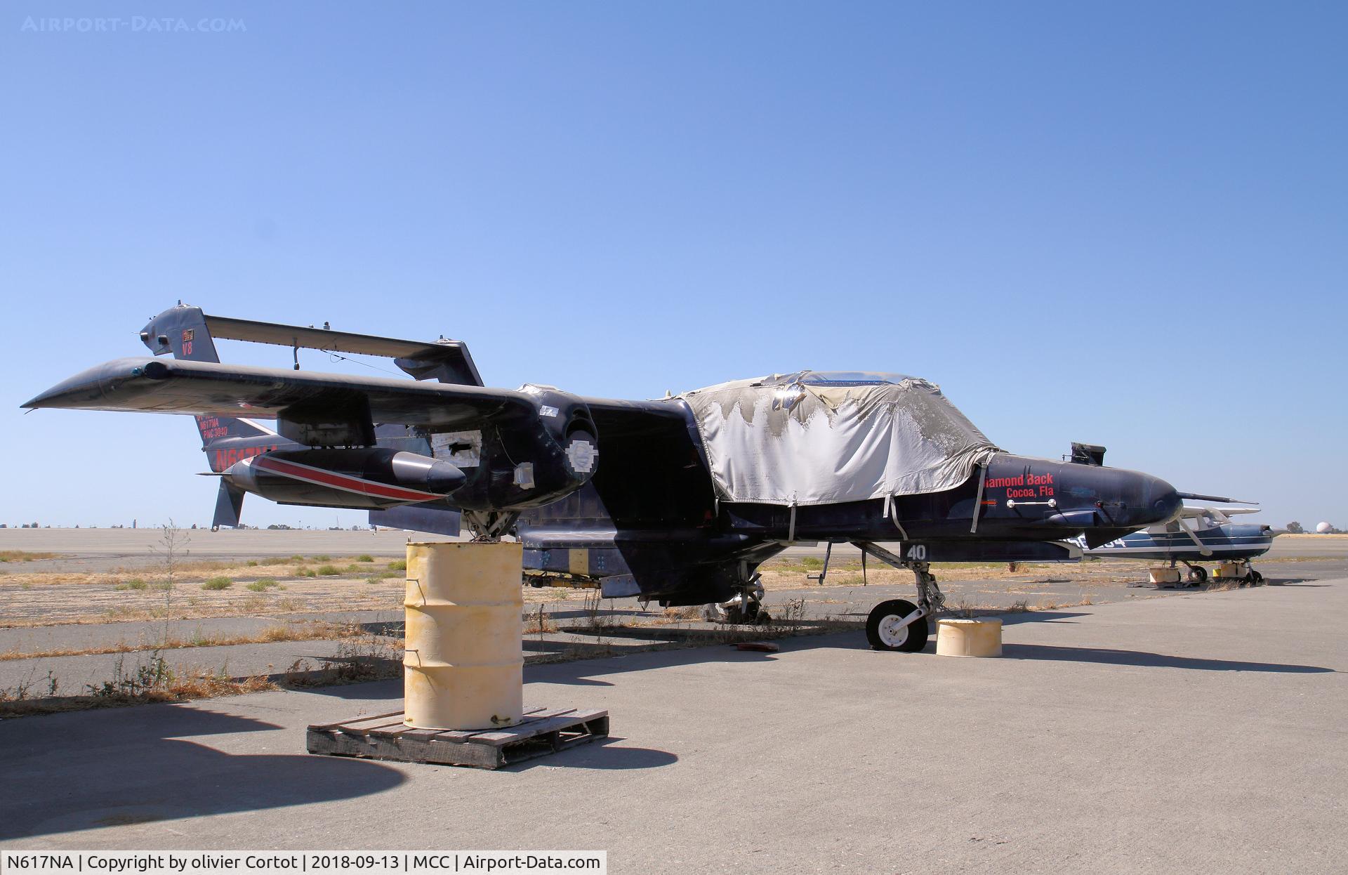 N617NA, North American Rockwell OV-10D Bronco C/N 305-17, spare parts for CalFire