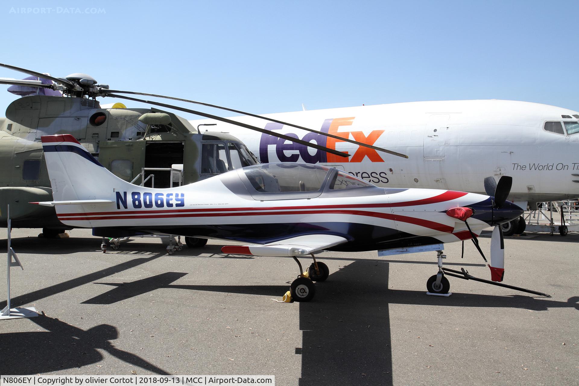N806EY, 2002 Lancair IV-T C/N T-100, now in a museum ?