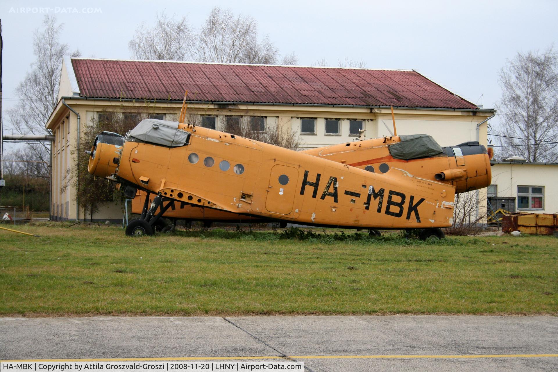 HA-MBK, 1975 PZL-Mielec An-2R C/N 1G166-29, LHNY, Nyíregyháza airport, Hungary