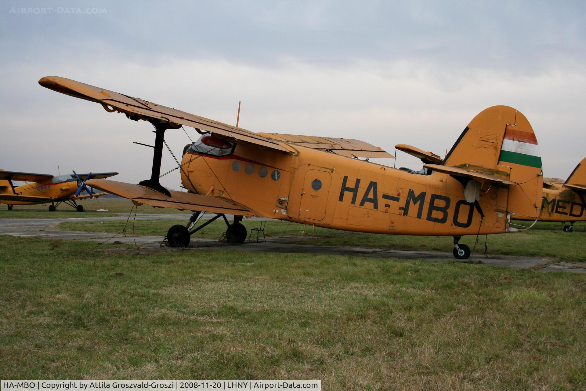 HA-MBO, 1975 PZL-Mielec An-2R C/N 1G166-33, LHNY, Nyíregyháza airport, Hungary
