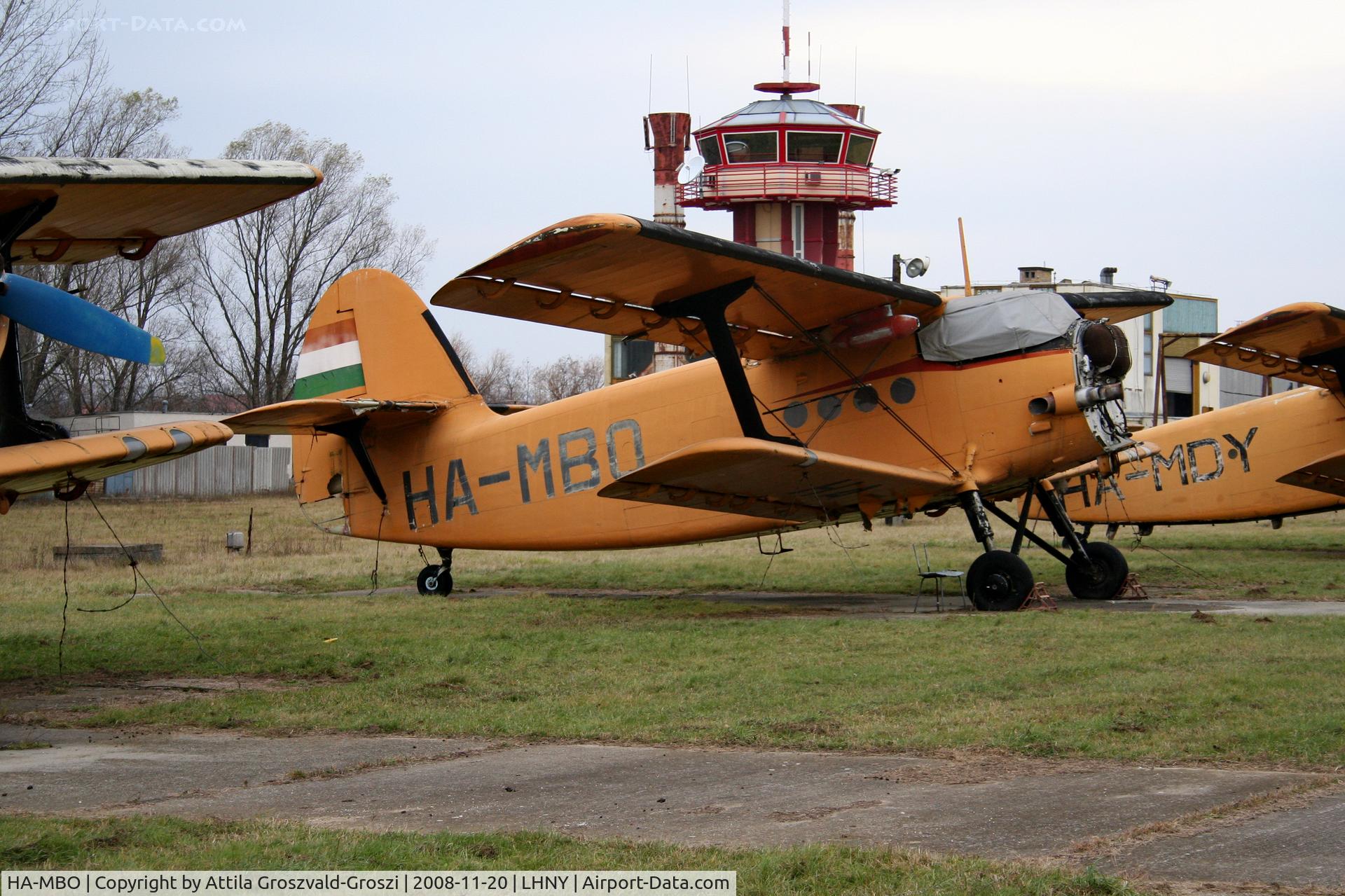 HA-MBO, 1975 PZL-Mielec An-2R C/N 1G166-33, LHNY, Nyíregyháza airport, Hungary