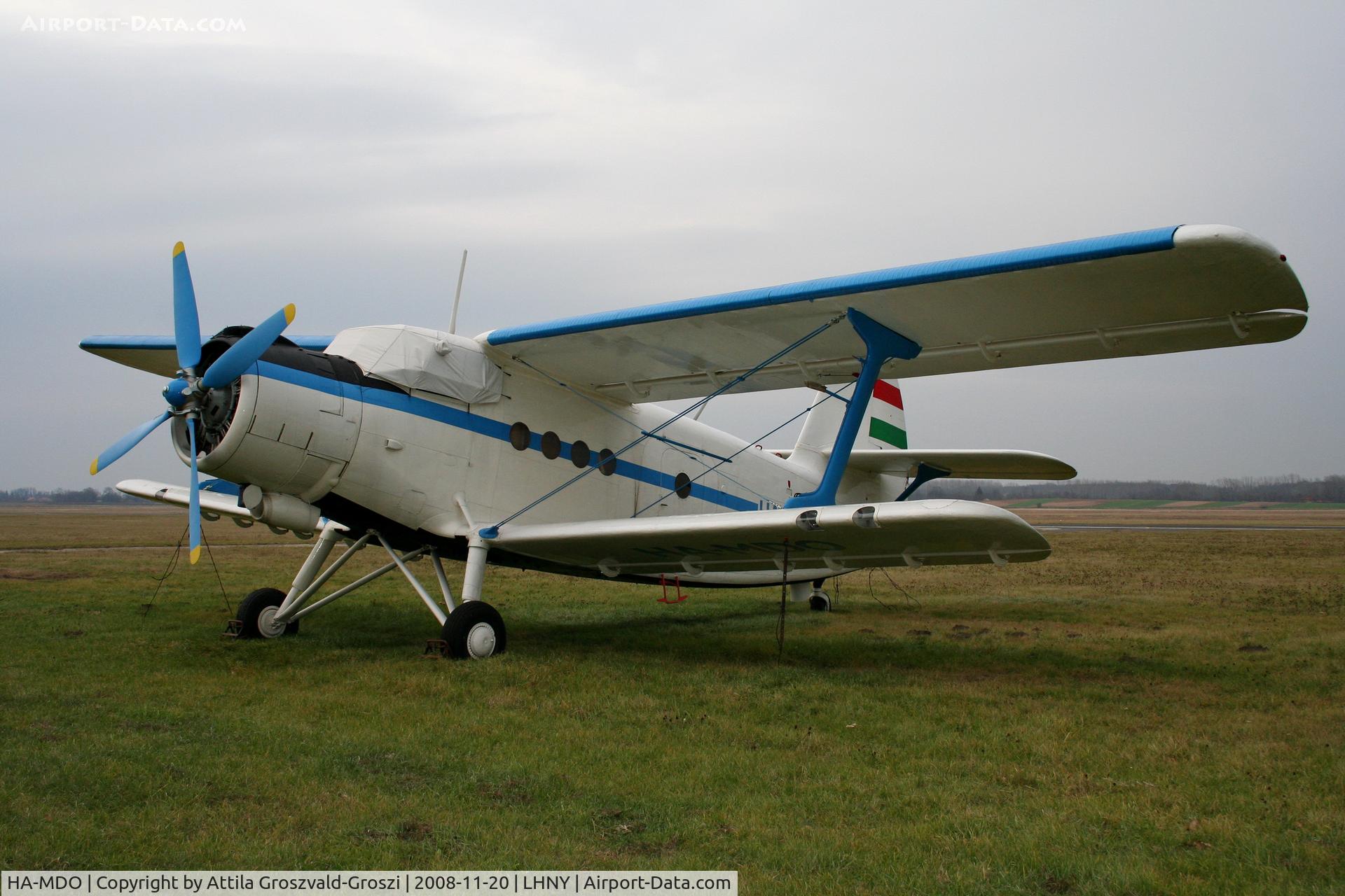 HA-MDO, 1979 PZL-Mielec An-2 C/N 1G185-43, LHNY, Nyíregyháza airport, Hungary