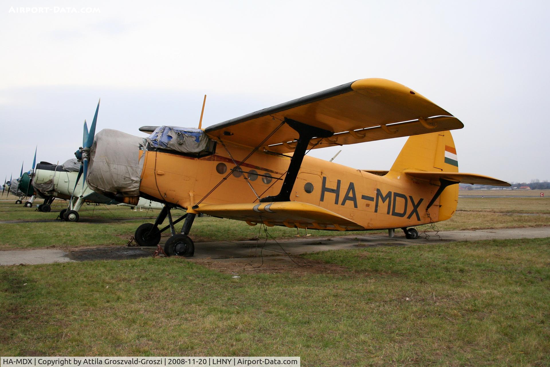 HA-MDX, 1979 PZL-Mielec An-2R C/N 1G186-05, LHNY, Nyíregyháza airport, Hungary