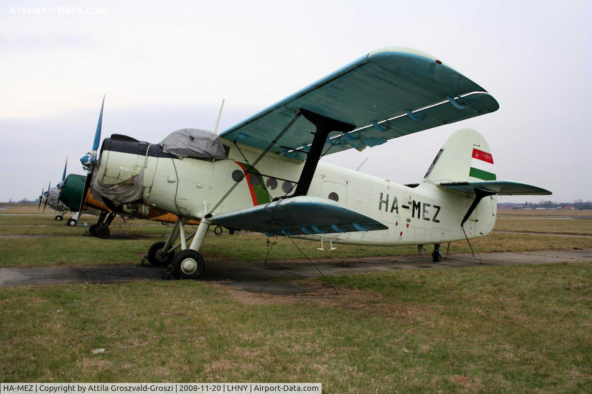 HA-MEZ, 1971 PZL-Mielec An-2R C/N 1G127-27, LHNY, Nyíregyháza airport, Hungary