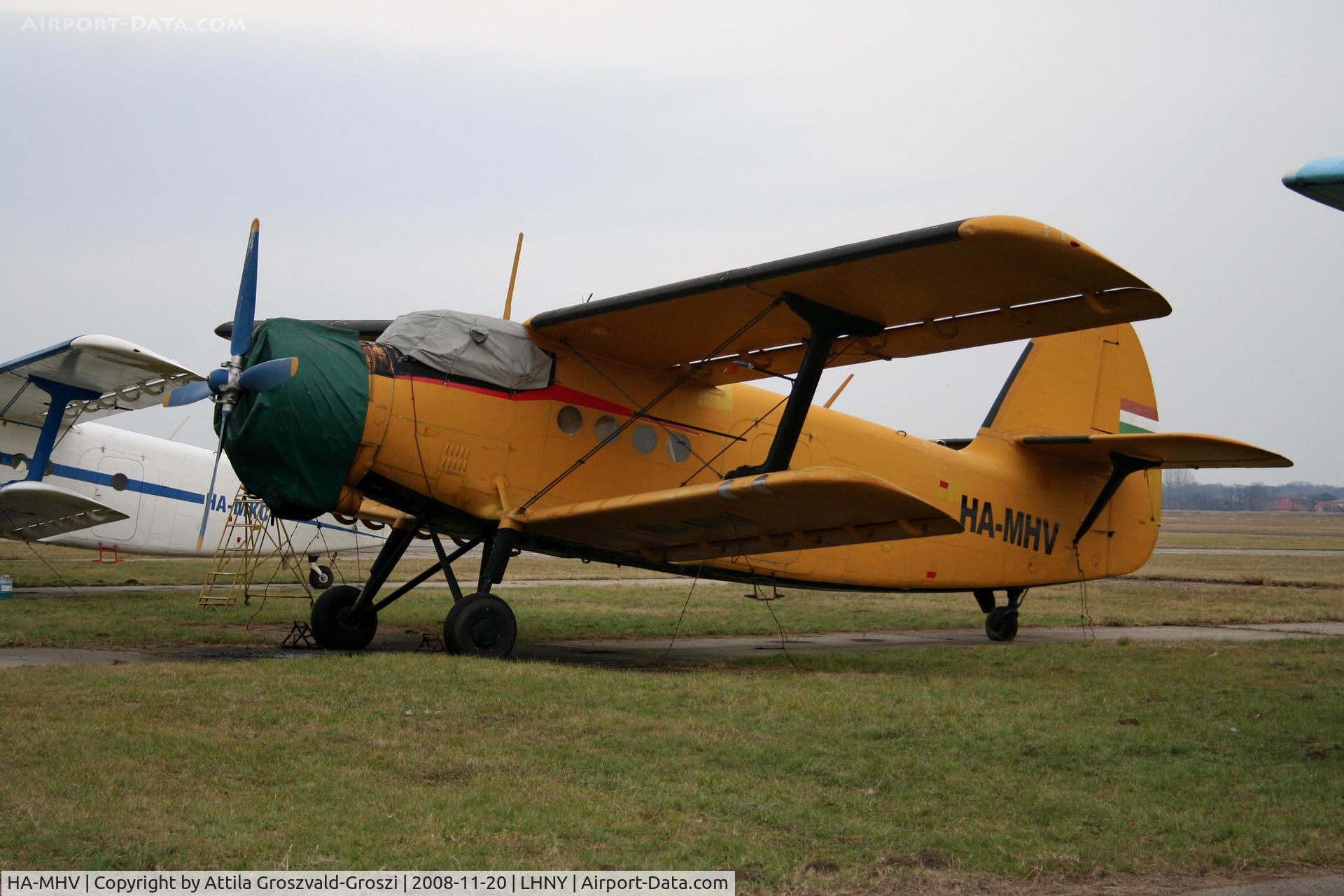 HA-MHV, 1973 PZL-Mielec An-2R C/N 1G154-05, LHNY, Nyíregyháza airport, Hungary