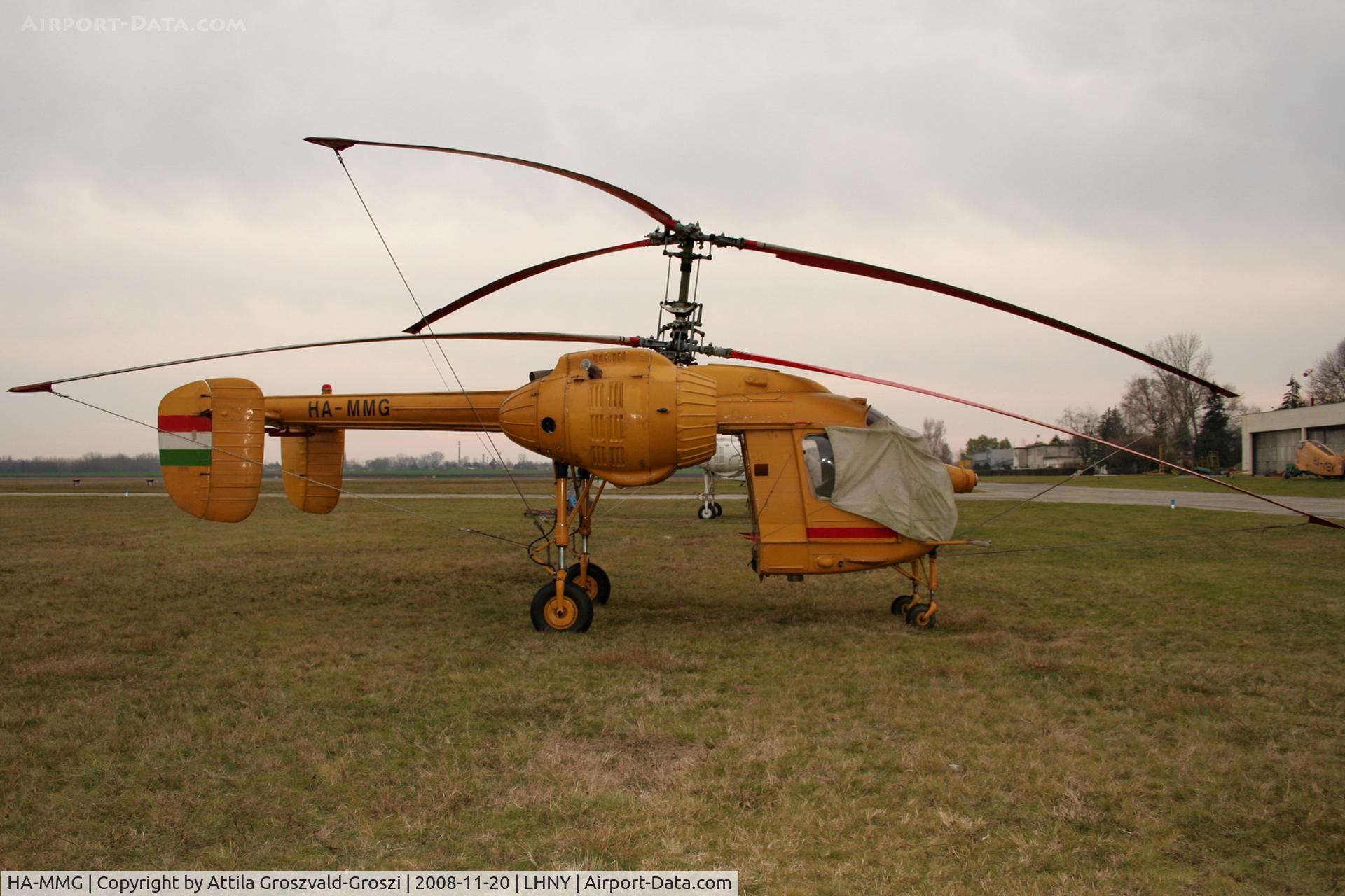 HA-MMG, 1970 Kamov Ka-26 Hoodlum C/N 7001105, LHNY, Nyíregyháza airport, Hungary