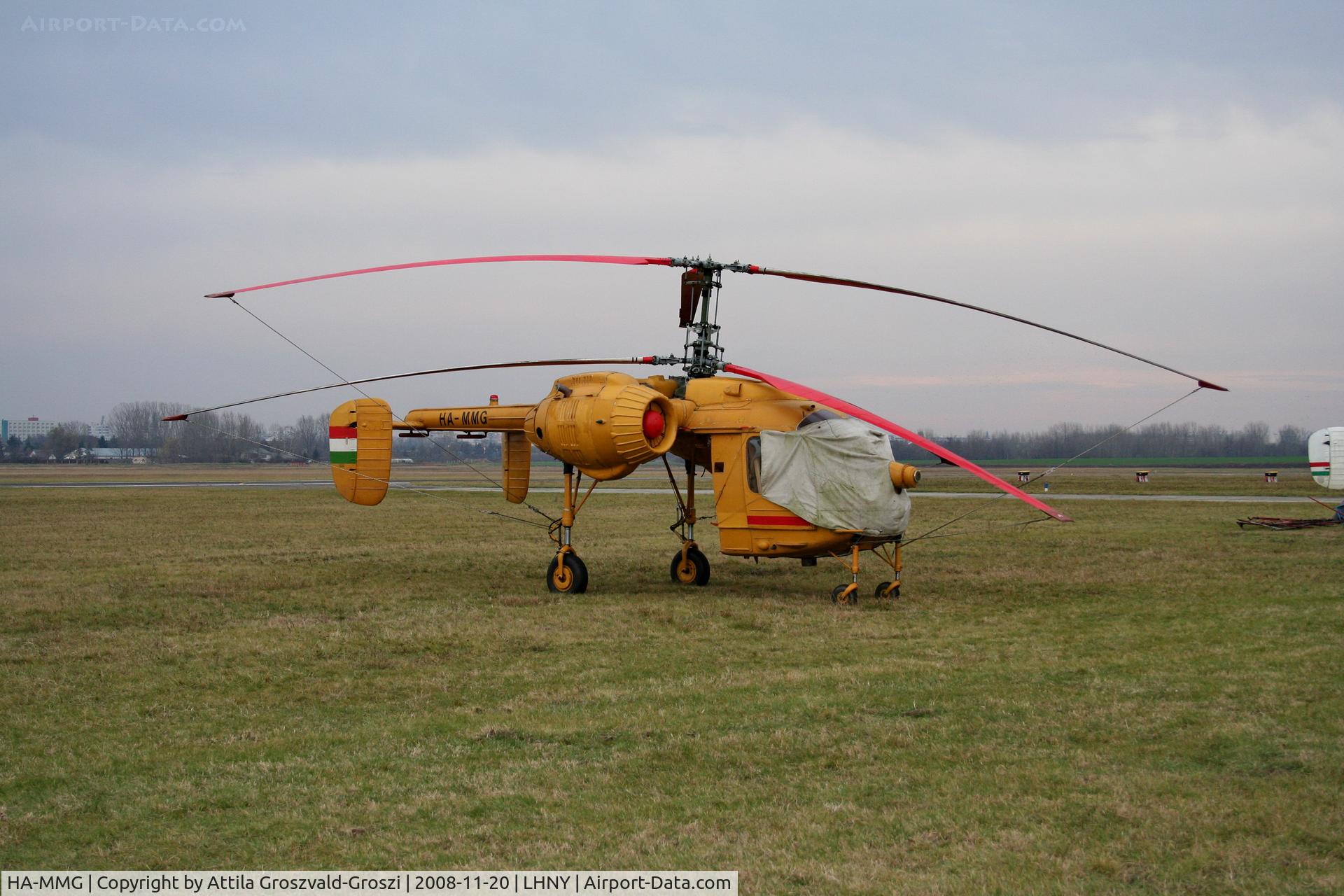 HA-MMG, 1970 Kamov Ka-26 Hoodlum C/N 7001105, LHNY, Nyíregyháza airport, Hungary