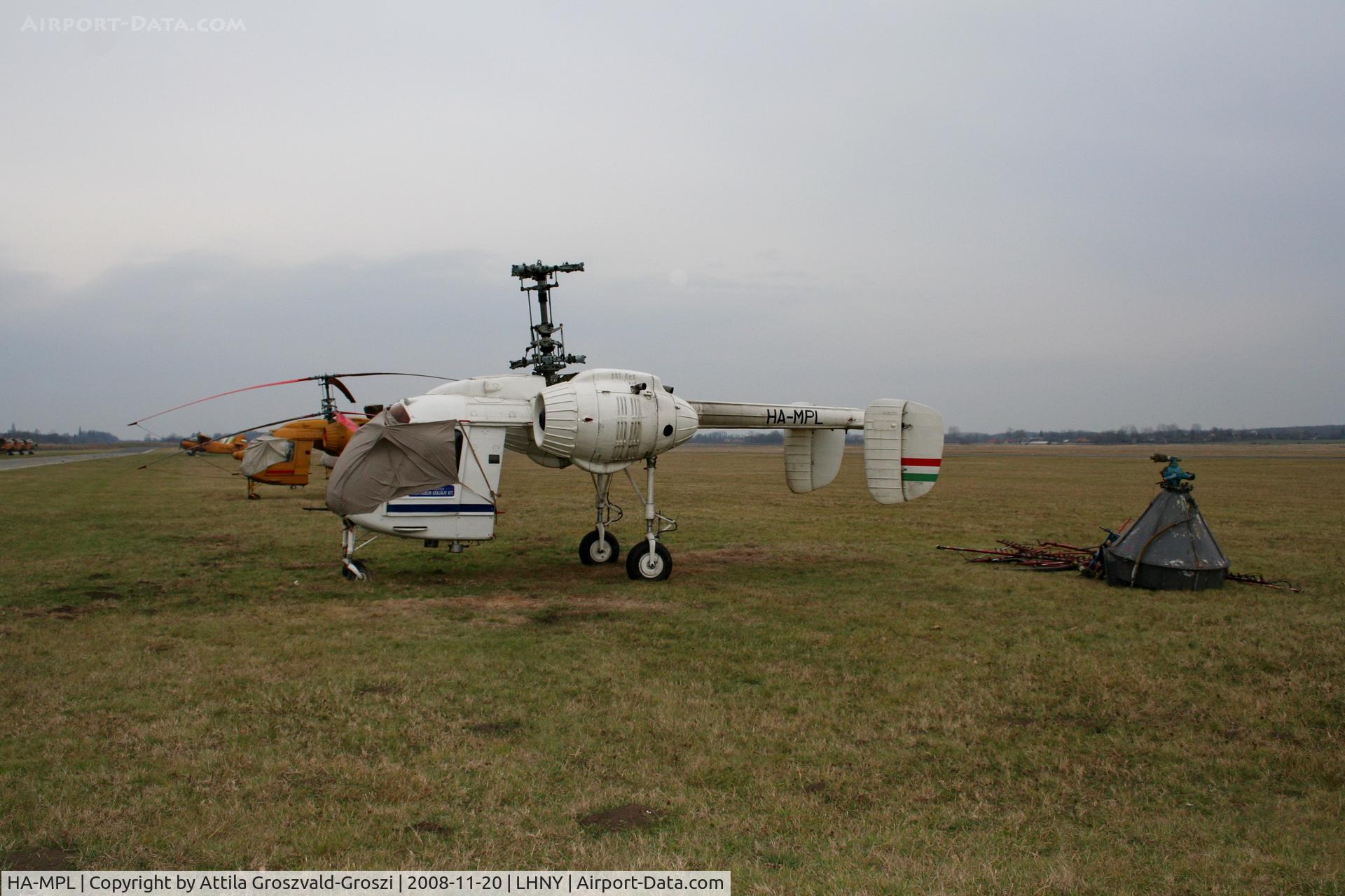HA-MPL, 1978 Kamov Ka-26 Hoodlum C/N 7806310, LHNY, Nyíregyháza airport, Hungary