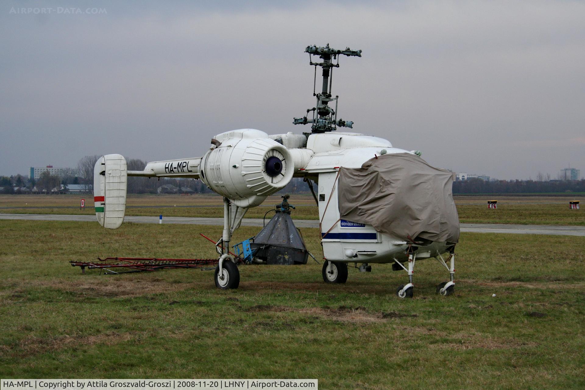 HA-MPL, 1978 Kamov Ka-26 Hoodlum C/N 7806310, LHNY, Nyíregyháza airport, Hungary