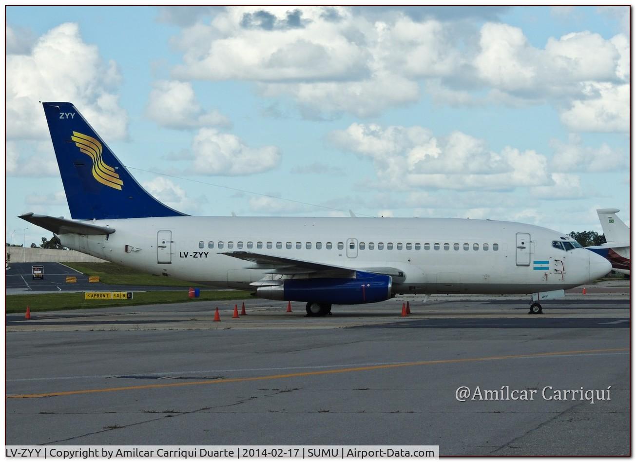 LV-ZYY, 1980 Boeing 737-236 C/N 21799, Landed at SUmu
