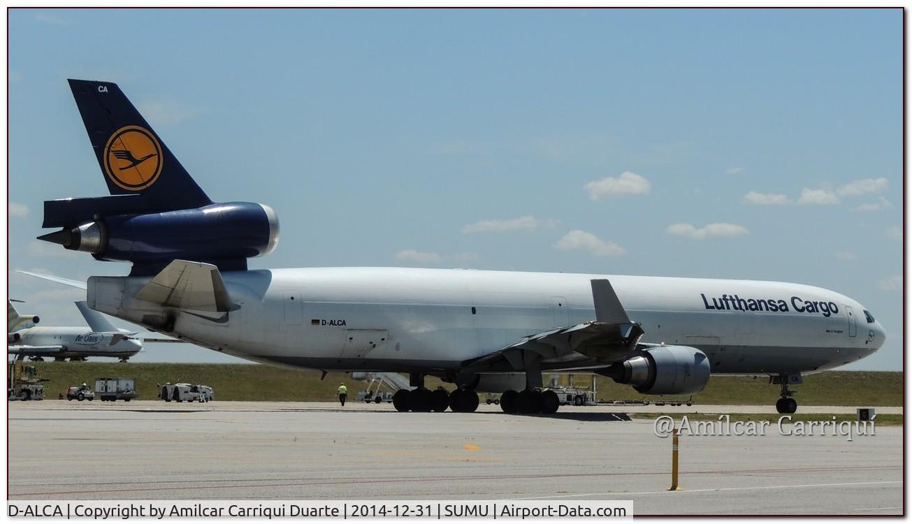 D-ALCA, 1998 McDonnell Douglas MD-11F C/N 48781, TAXI IN SUMU