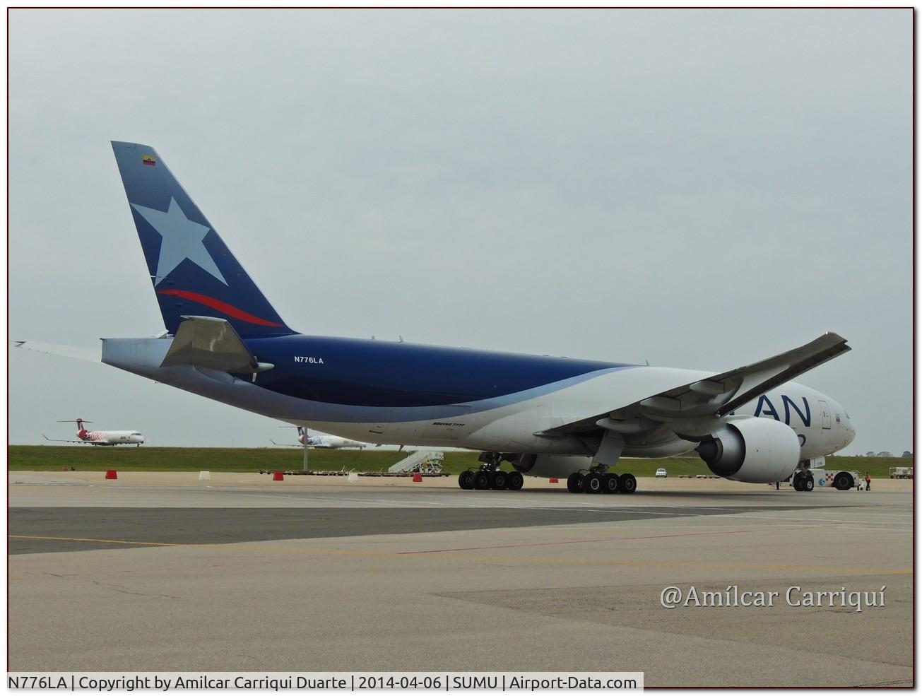 N776LA, 2012 Boeing 777-F16 C/N 38091, taxi in Sumu