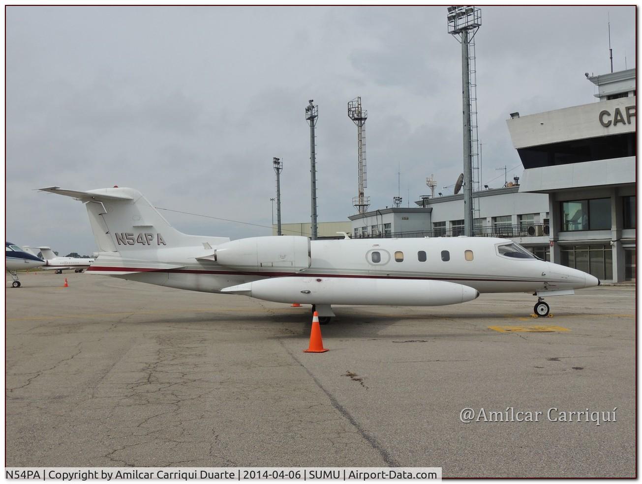 N54PA, 1974 Gates Learjet 36 C/N 004, Landed at SUMU