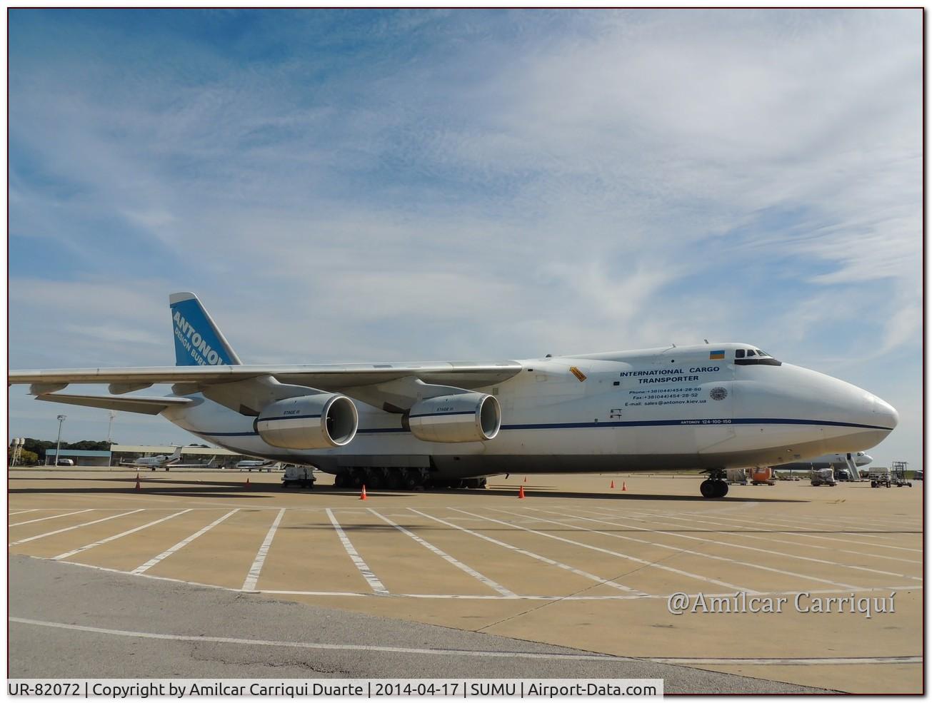 UR-82072, 1993 Antonov An-124-100 Ruslan C/N 9773053359136, Landed at Sumu