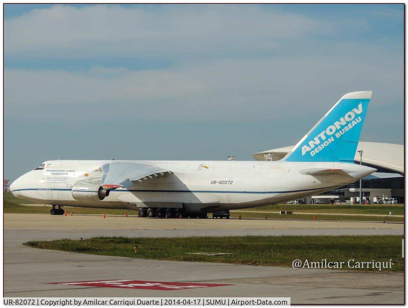 UR-82072, 1993 Antonov An-124-100 Ruslan C/N 9773053359136, Landed at SUMU