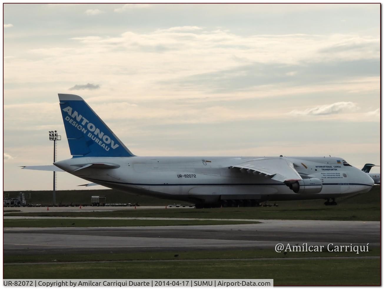 UR-82072, 1993 Antonov An-124-100 Ruslan C/N 9773053359136, Landed at SUMU