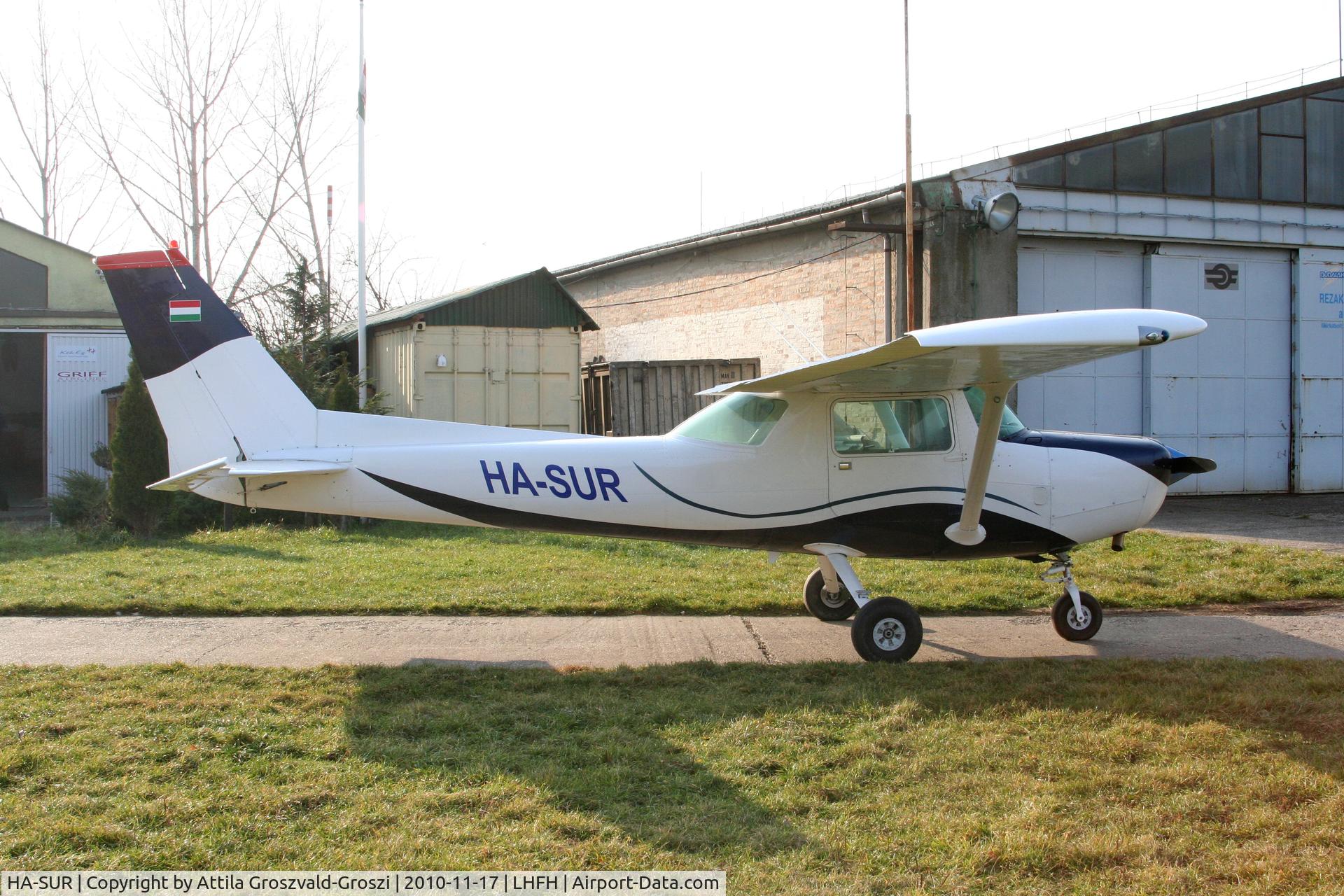 HA-SUR, Cessna 152 C/N 15283620, LHFH, Farkashegy Airport, Hungary