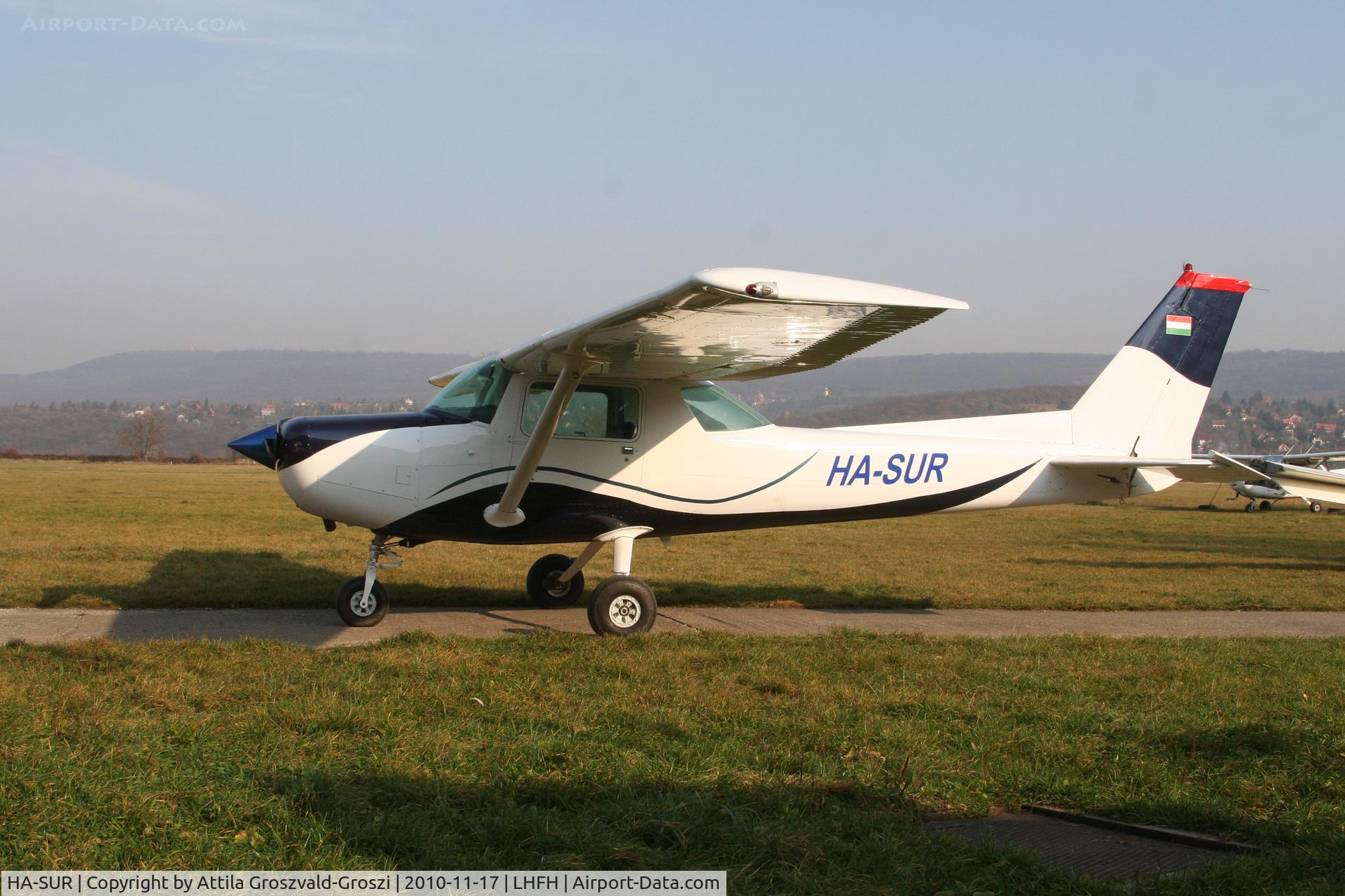 HA-SUR, Cessna 152 C/N 15283620, LHFH, Farkashegy Airport, Hungary