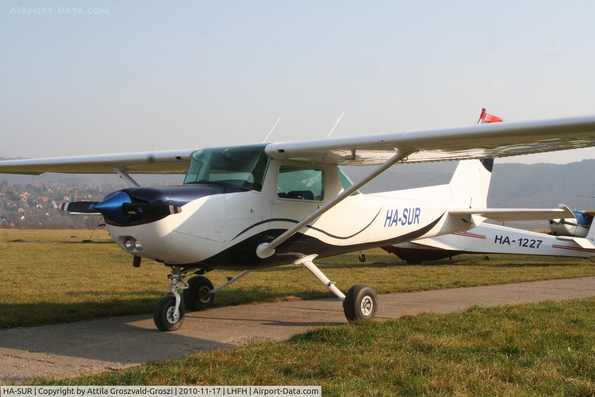 HA-SUR, Cessna 152 C/N 15283620, LHFH, Farkashegy Airport, Hungary