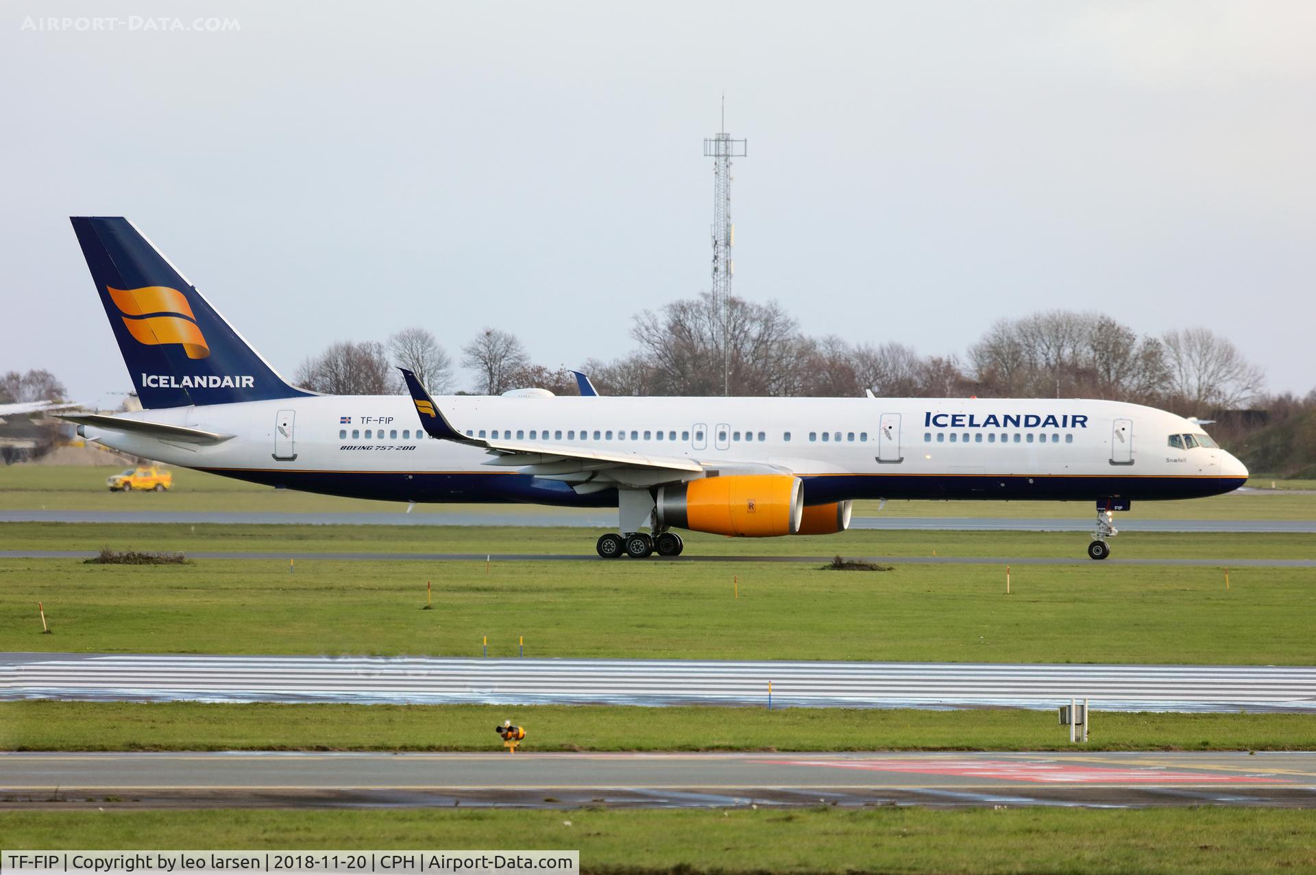 TF-FIP, 2000 Boeing 757-208 C/N 30423, Copenhagen 20.11.2018