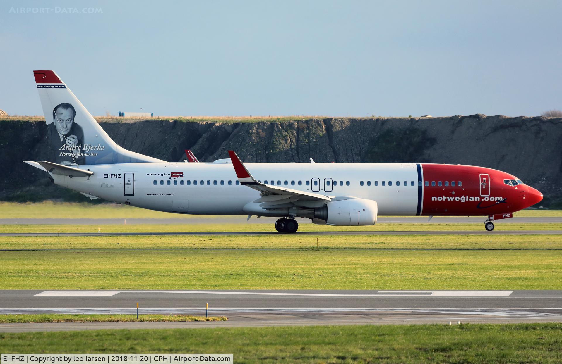 EI-FHZ, 2011 Boeing 737-8JP C/N 39005, Copenhagen 20.11.2018