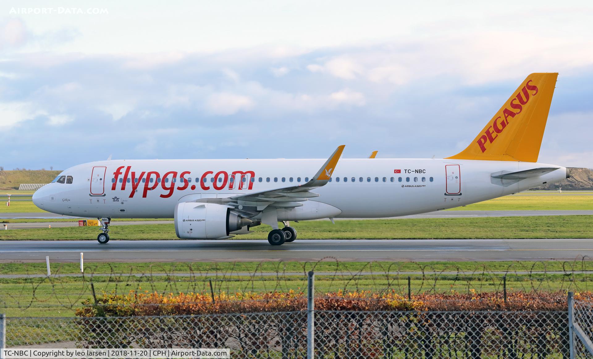 TC-NBC, 2016 Airbus A320-251N C/N 7185, Copenhagen 20.11.2018