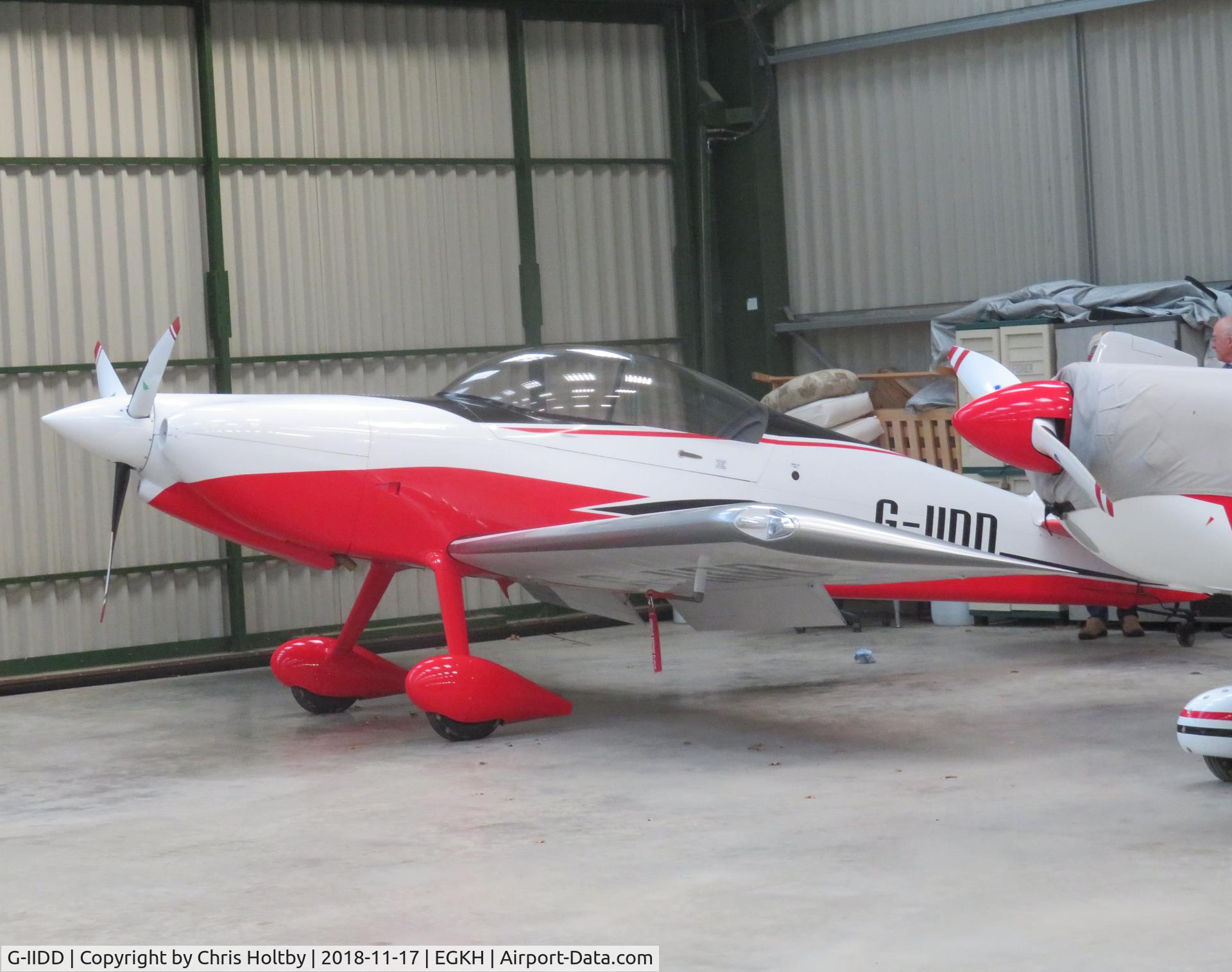 G-IIDD, 2015 Vans RV-8 C/N LAA 303-15248, Parked in hangar at Headcorn always ask permission...