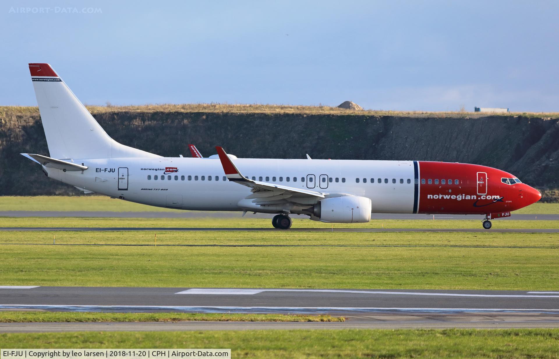 EI-FJU, 2016 Boeing 737-8JP C/N 42273, Copenhagen 20.11.2018