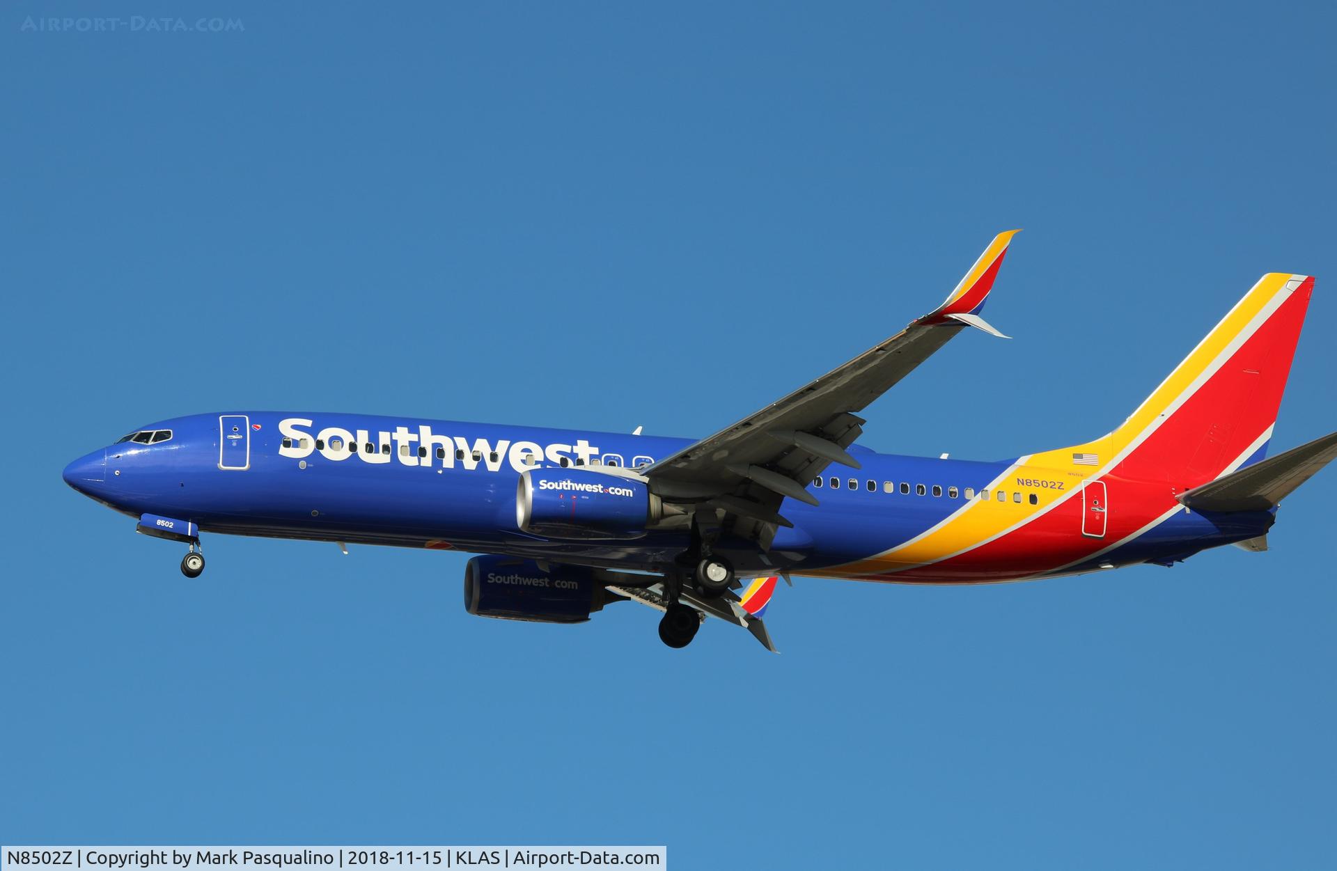 N8502Z, 2016 Boeing 737-800 C/N 36666, Boeing 737-8H4