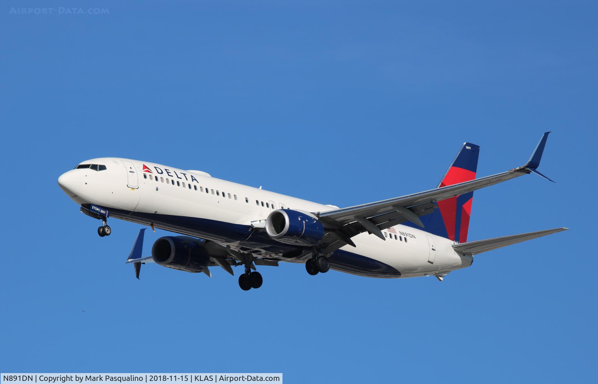 N891DN, 2018 Boeing 737-932/ER C/N 32001, Boeing 737-932ER