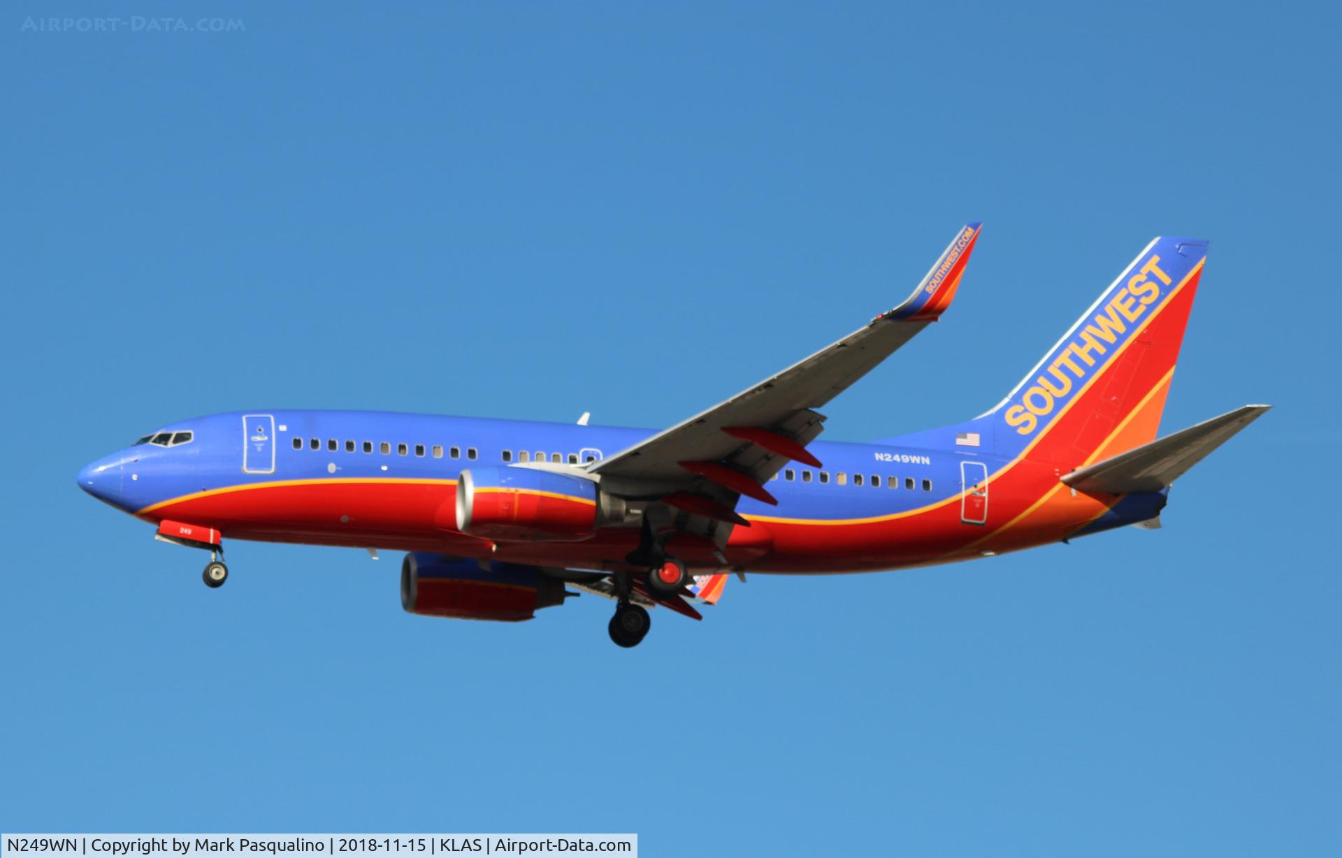 N249WN, 2006 Boeing 737-7H4 C/N 34951, Boeing 737-7H4