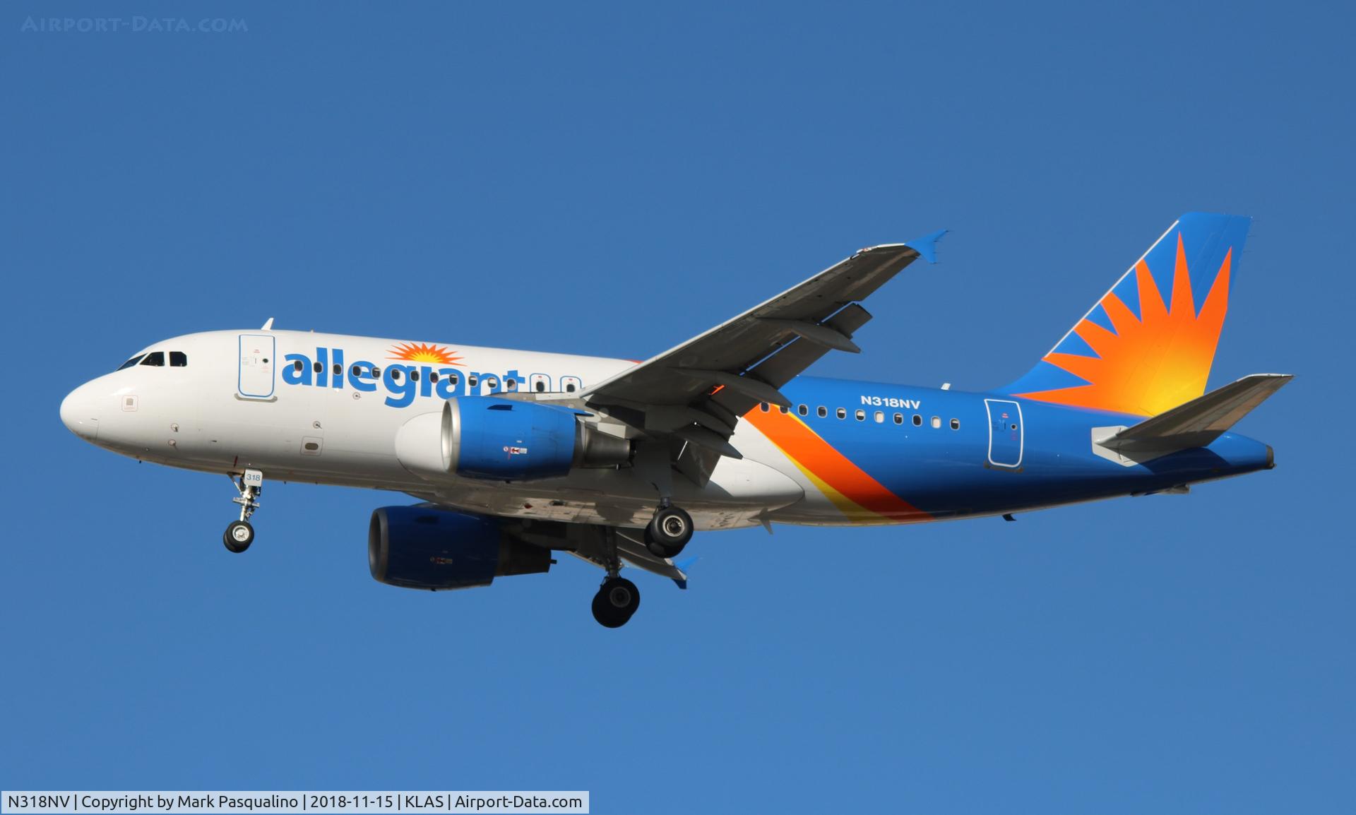 N318NV, 2005 Airbus A319-111 C/N 2492, Airbus A319-111