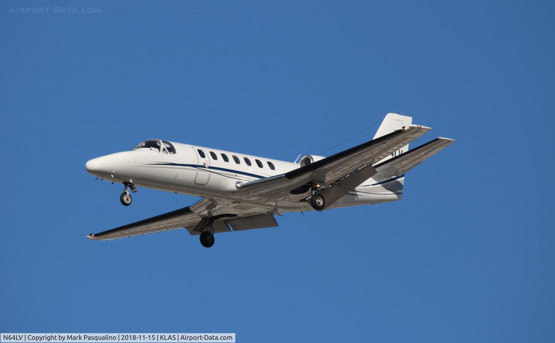 N64LV, 1996 Cessna 560 Citation Ultra C/N 560-0345, Cessna 560