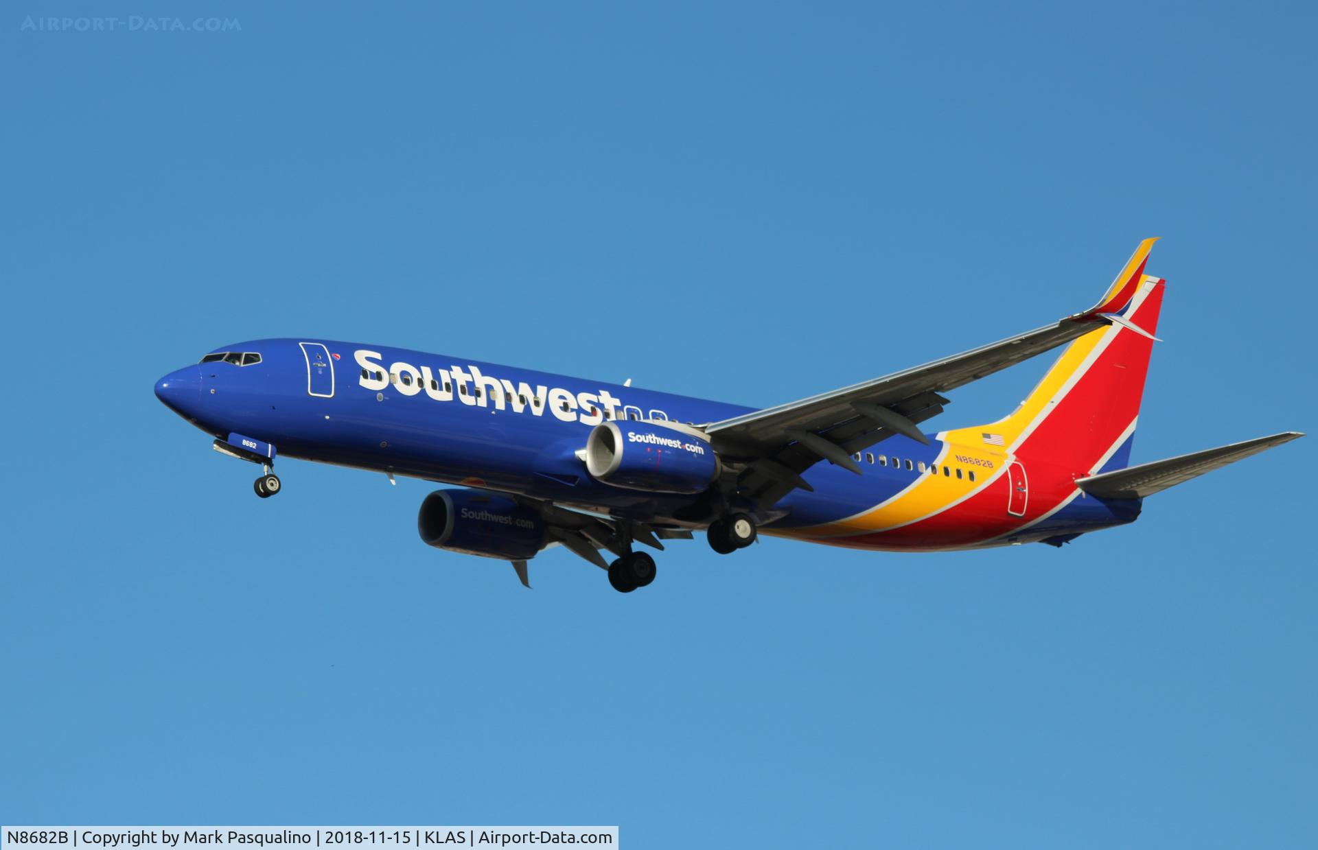 N8682B, 2016 Boeing 737-8H4 C/N 36651, Boeing 737-8H4